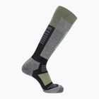 Slidinėjimo kojinės Salomon S/Blaze black/oil green