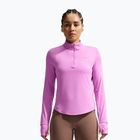 Moteriškas bėgimo džemperis Nike Swift Dri-FIT UV 1/4-Zip light magenta