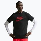 Vyriški marškinėliai Nike Dri-Fit Running black/team crimson