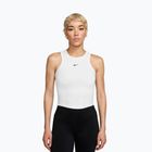Moteriški marškinėliai Nike One Fitted Dri-Fit Cropped Tank thunder white/black