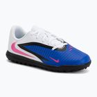 Vaikiški futbolo bateliai Nike Jr. Phantom 6 Low Club TF racer blue/white/pink blast