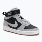 Batai Nike Court Borough Mid 2 black/white/gum med brown/light smoke grey