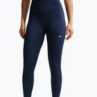 Moteriškos tamprės Nike One Seamless Front High-Waisted midnight navy/white