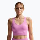 Treniruočių viršus Nike Pro Seamless Dri-Fit Cropped light magenta