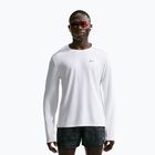 Vyriški bėgimo marškinėliai ilgomis rankovėmis Nike Miler Dri-Fit UV white