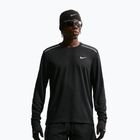 Vyriški bėgimo marškinėliai ilgomis rankovėmis Nike Miler Dri-Fit UV black