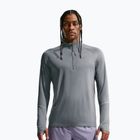 Vyriškas bėgimo džemperis Nike Miler Dri-Fit UV 1/2 Zip smoke grey