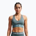Treniruočių liemenėlė Nike Pro Sculpt Medium Support mineral slate/denim turquoise/white