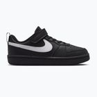 Vaikiški batai Nike Court Borough Low Recraft black/black/white