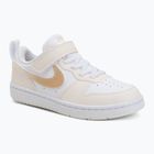 Vaikiški batai Nike Court Borough Low white/chalk/white/shimmer