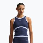 Moteriški treniruočių marškinėliai Nike One Dri-Fit midnight navy/hydrogen blue/white