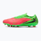 Vyriški futbolo bateliai Nike Phantom 6 Low Pro Erling Haaland FG hot punch/green strike/black