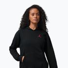 Moteriškas džemperis Jordan Fleece Hoodie black/gym red