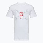 Vyriški futbolo marškinėliai Nike Graphic Poland white