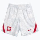 Vyriški futbolo šortai Nike Dri-Fit Poland Stadium Home white/field silver