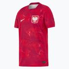 Vaikiški futbolo marškinėliai Nike Dri-Fit Poland Stadium Away 2026 noble red/sport red