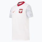 Vaikiški futbolo marškinėliai Nike Dri-Fit Poland Home 2026 white/field silver