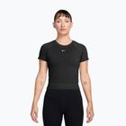 Moteriški treniruočių marškinėliai Nike Pro Seamless Dri-Fit black/white