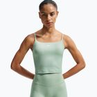 Moteriški treniruočių marškinėliai Nike One Medium Support steam/white