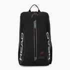 Kuprinė padelio raketėms HEAD Coello Tour Padel Backpack 25 l black