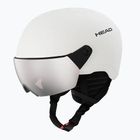 Vaikiškas slidinėjimo šalmas HEAD Yuki Visor Jr marshmallow/silver/red