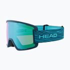 Slidinėjimo akiniai HEAD Contex green/petrol