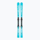 Kalnų slidės + apkaustai HEAD WC Rebels e-Race Pro RP WCR 14 + Protector+ FF 14 GW blue/white