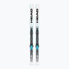 Kalnų slidės + apkaustai HEAD WC Rebels e.SLR LYT-PR + PR 11 GW white/blue
