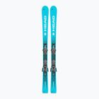 Vaikiškos kalnų slidės + apkaustai HEAD WC e.Race Team SW JRS + Jrs 7.5 GW CA blue/white