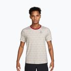Vyriški marškinėliai Nike Court Advantage light bone/tough red/black