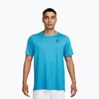 Vyriški marškinėliai Nike Court Dri-Fit Advantage baltic blue/black