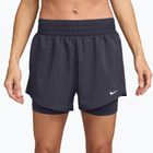 Moteriški šortai Nike One Dri-Fit High-Waisted 3" 2In1 gridiron/white