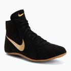 Imtynių batai Nike Footsweep 2 black/metallic gold/gum light brown