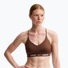 Sportinė liemenėlė moterims Nike Dri-Fit Indy Light Support cacao wow