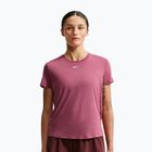 Moteriški treniruočių marškinėliai Nike One Classic pink smoke/white