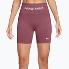 Moteriški treniruočių šortai Nike Pro Seamless pink smoke/white