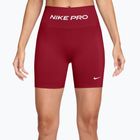 Moteriški treniruočių šortai Nike Pro Seamless tough red/white