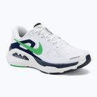 Vyriški bėgimo batai Nike Structure Plus white/midnight navy/green spark