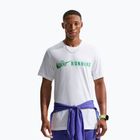 Vyriški bėgimo marškinėliai Nike Dri-Fit Running T-Shirt white/green spark