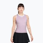 Moteriški marškinėliai Nike Court Dri-Fit Advantage bleached lilac/white