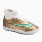 Vaikiški futbolo bateliai Nike Jr. Mercurial Superfly 11 Academy "Kylian Mbappé" metallic gold/green glow
