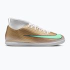 Vaikiški futbolo bateliai Nike Jr. Mercurial Superfly 11 Club "Kylian Mbappé" metallic gold/green glow