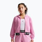 Vaikiškas džemperis Nike Pro Fleece pink rise/pink rise/black/white