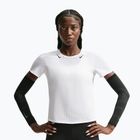 Moteriški bėgimo marškinėliai Nike AeroSwift white/black