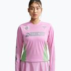 Moteriški bėgimo marškinėliai su ilgomis rankovėmis Nike Swift Jersey Top pink rise/illusion green