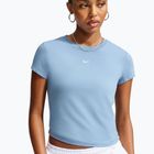Moteriški marškinėliai Nike Sportswear Chill Knit work blue