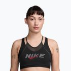 Sportinė liemenėlė Nike One black/smoke grey/university red