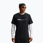 Vyriški bėgimo marškinėliai Nike Dri-Fit Graphic black/white