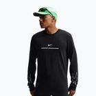 Vyriški bėgimo marškinėliai su ilgomis rankovėmis  Nike Dri-Fit black