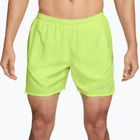 Vyriški šortai Nike Miler Dri-Fit Brief Lined 5" light lemon twist